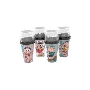 Imagem de Mini shakeira turma da monica 320ml - PLASUTIL