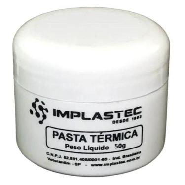 Imagem de Pasta Térmica Pote 50g Implastec, Branco