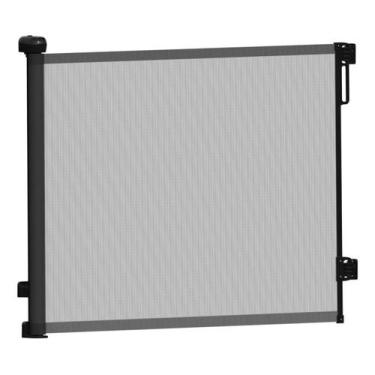 Imagem de Portão Retrátil Sem Perfuração Para Bebês E Pets Segurança - Kf Import