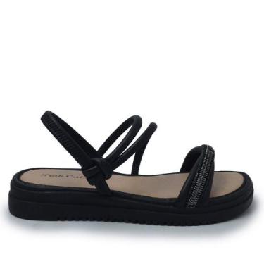 Imagem de Sandália Infantil Pink Cats Feminina V4902, 32, Preto