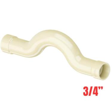 Imagem de Curva Transposição Aquatherm CPVC Bege Para Canos Tubo De Água Quente 