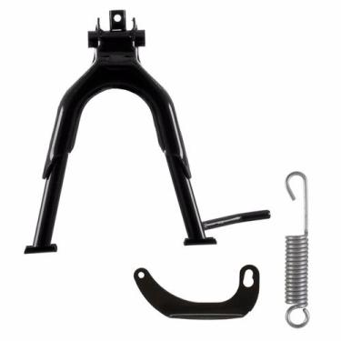 Imagem de Cavalete Central Com Suporte E Mola Cromo Forte Motos Honda Fan 125 15