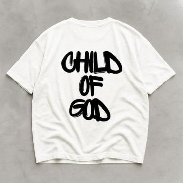 Imagem de Camiseta Oversized Academia Personalizada God Algodão Basica - Helvog,