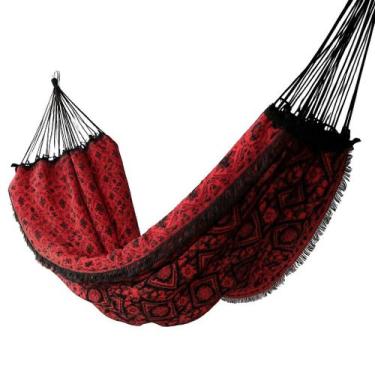 Imagem de Rede Descanso Rede De Dormir Rede De Descanso para Casal Indiana Verde