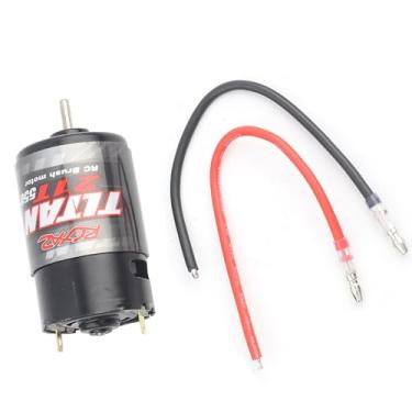 Imagem de Motor Escovado, Motores RC 550 Motor Escovado RC Motor Elétrico RC Motor de Rastreador de Alta Precisão Motor de Baixo Ruído Ajuste para 4 RC Modelo (21t)