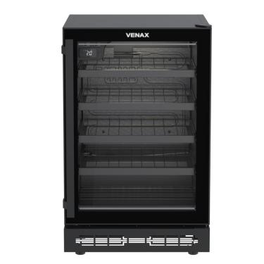 Imagem de Champanheira de Embutir Venax 24 Garrafas Preto 220V