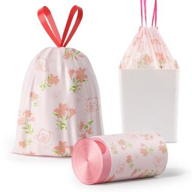 Imagem de Sacos de lixo VOK de 4 galões com cordão 78 unidades