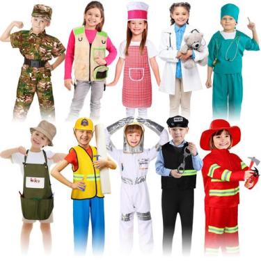 Imagem de Conjunto de roupas de vestir Vicenpal 10 para crianças de 3 a 8 anos