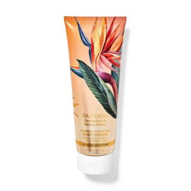 Imagem de Creme Corporal Bath & Body Works Bahamas Maracujá 240mL