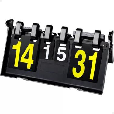 Imagem de Placar de Mesa Dobrável Lorben Marcador Manual Contador de Pontos GT63
