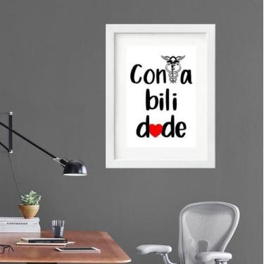 Imagem de Quadro Contabilidade - 60X48Cm - Quadros On-Line