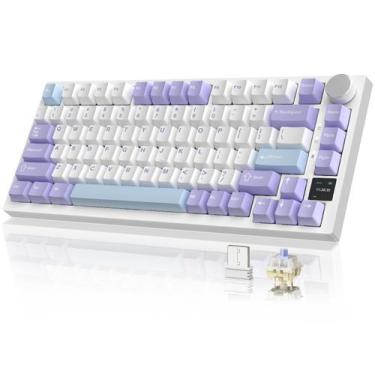 Imagem de Teclado mecânico sem fio para jogos A.JAZZ AK820 Pro