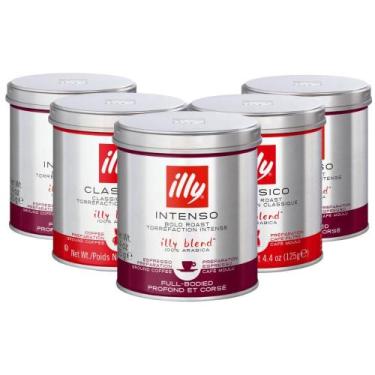 Imagem de Café Moído, 5 Latas De 125G, Illy - Illy café