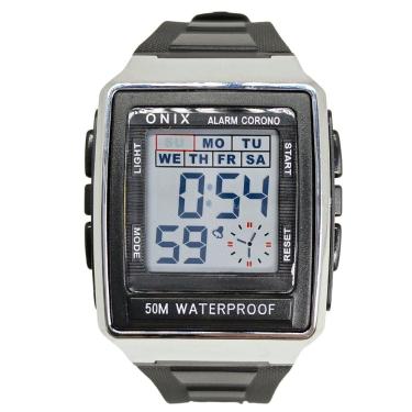 Imagem de Relógio Masculino Onix Digital IT-1805 Prata e Preto