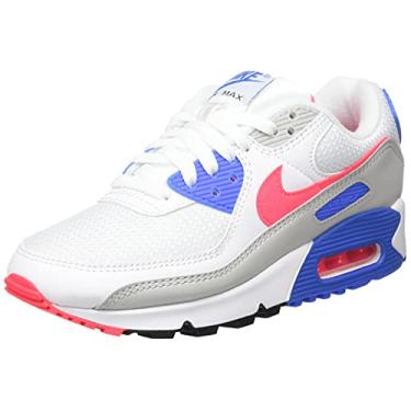 Imagem de Nike Tênis de corrida feminino Stroke, Branco coral quente azul cristal cinza neblina, 40