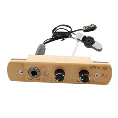 Imagem de Colaxi Cajon Drum Sound Hole Captador Instrumentos de Percussão Parte para Prática Ao Vivo