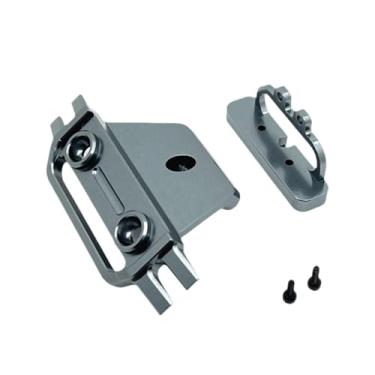 Imagem de Almencla Proteção frontal de carro RC em escala 1:14, peça de reposição, acessórios fáceis de instalar, barra de proteção de metal, substituição para 14210, Cinza