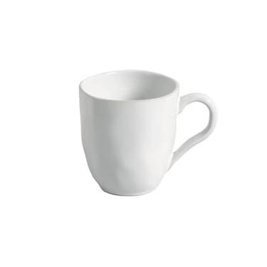 Imagem de Conjunto de Canecas Porto Brasil Orgânico New White em Stoneware Branca 273 ml - 4 Peças