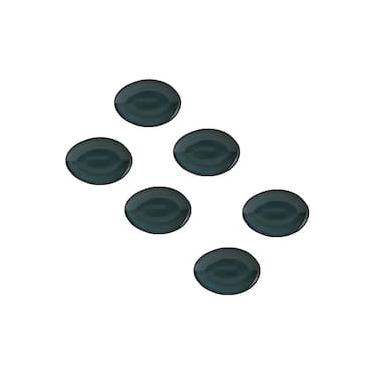 Imagem de Conjunto de Pratos de Sobremesa Ovais Porto Brasil Orgânico Oceano 22,5cm - 6 peças