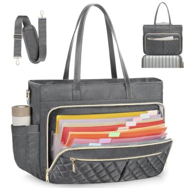 Imagem de Bolsa Tote Teacher de 15,6 polegadas para laptop para mulheres pasta profissional