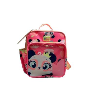 Imagem de PUKET - Lancheira Térmica Infantil Puket Panda Romântica Rosa