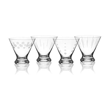 Imagem de Mikasa Cheers Conjunto de 4 copos de Martini sem haste, 227 g, transparente
