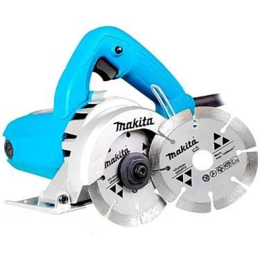 Imagem de Serra Mármore à Seco 4.3/8 Pol. 1.300W 220V com 02 Discos MAKITA, 220V