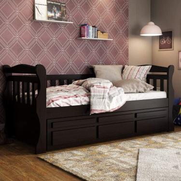 Imagem de Bicama Solteiro Americana Luiza Espresso Móveis Marrom