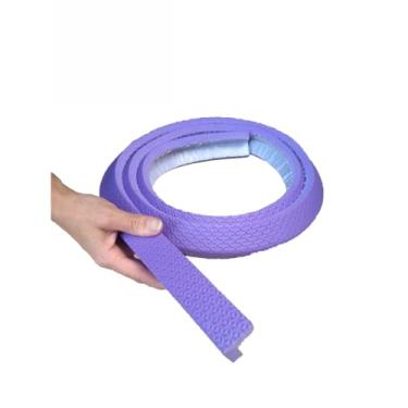 Imagem de Protetor De Quina Para Móveis - Cantoneira Adesiva Em Com 2 Metros (Lilás)