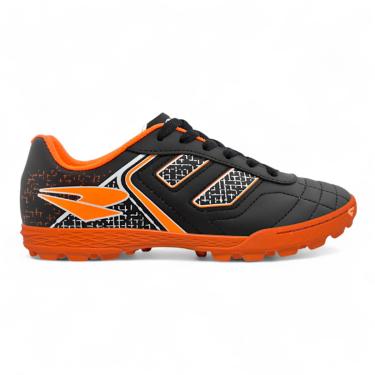 Imagem de CHUTEIRA ADULTO - DRAY - REF 305 - COR PRETO/LARANJA - NUM 44