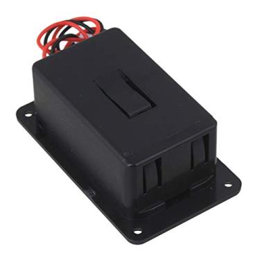 Imagem de Caixa de bateria para captador de guitarra baixo 9V Porta-capa de caixa de 9V