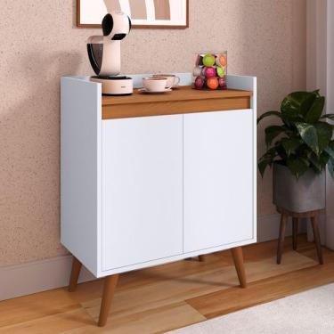 Imagem de Aparador Armario Buffet Pés Palito Virginia 2 Portas Cores - Comprar M