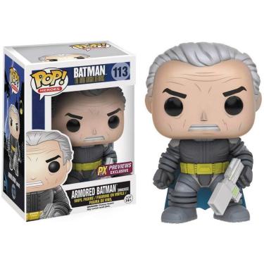 Imagem de Funko Pop Batman 113 Armored Batman Unmasked Exclusive