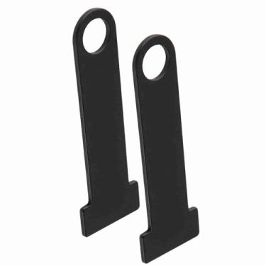 Imagem de Domary Alça para Capacete, Trava DRing Em Aço Inoxidável para Motocicleta Universal para, (Preto)