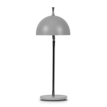 Imagem de Abajur de Mesa 7615 Prata Direcionável 1 Lâmpada Bivolt