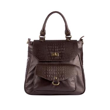 Imagem de Mochila de couro croco Joanna