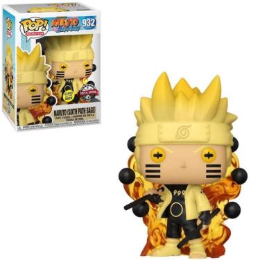 Imagem de Funko Pop Naruto Shippuden 932 Naruto Six Path Sage Glows