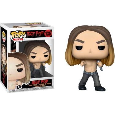 Imagem de Funko Pop Rocks 135 Iggy Pop