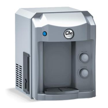 Imagem de Purificador Água Top Life Alcalina Ionizada Ozonio Gelada He Oxi Prata 220V