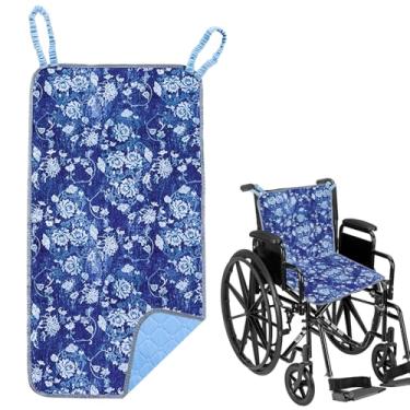 Imagem de JFHNMLW Almofadas de cadeira de rodas para incontinência altamente absorvente à prova d'água para idosos (escuras)