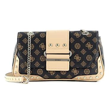 Imagem de Guess Bolsa feminina Greta convers vel transversal - Mocha Multi, Mocha