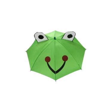 Imagem de Guarda-Chuva Infantil Bichinhos Automatico Apito Verde