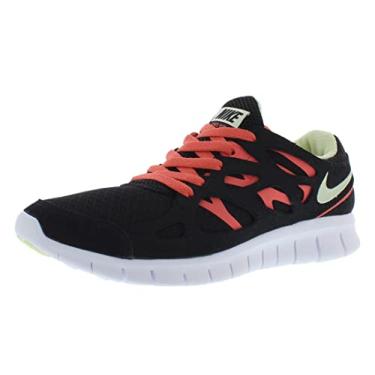 Imagem de Nike Free Run 2 Fr2 Womens Shoes Size 8.5, Color: Black/Lime Ice/Magic Ember