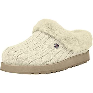 Imagem de Skechers Pantufa feminina Ice Angel, Natural, 37