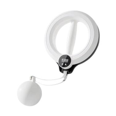 Imagem de MotiveTech Anel de braço com peso, ferramenta para exercícios de fortalecimento dos braços, rotação de 360 ​​graus, compacto, equipamento de treinamento, Branco