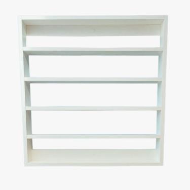 Imagem de Expositor Esmaltes Branco Espaço Para 200 Esmaltes 60x63x6