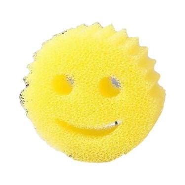 Imagem de Esponja De Limpeza Com Rosto Sorridente 2/4PCS, Almofada De Limpeza Fo