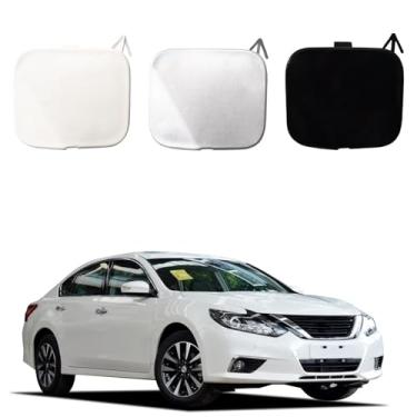 Imagem de CZShiYue Tampa do gancho de reboque do para-choque dianteiro do carro, encaixe para Nissan Altima 2016 2017 2018 substituição 622A0-9HS0A preto passageiro direito
