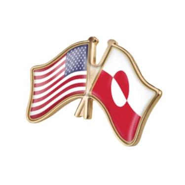 Imagem de QTAOEIONG Bandeiras dos Estados Unidos, EUA, América, EUA e muitos outros países, broche de liga de amizade com cruz, 1.3x0.9inch/32x23mm, Metal, Sem Pedra Preciosa
