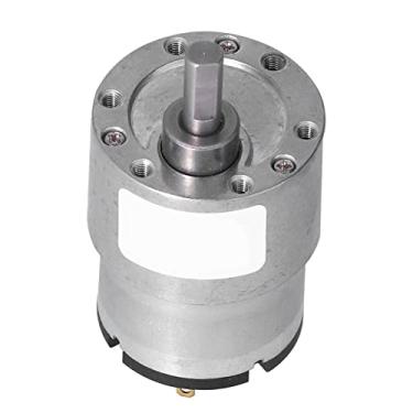 Imagem de SPYMINNPOO Motor de Engrenagem de Alta Torção Com Redução de Velocidade para Automóveis DC 24V, Motor Elétrico de Caixa de Engrenagens de Metal para Robôs, ímã de Cobre, de Engrenagem CW CCW para